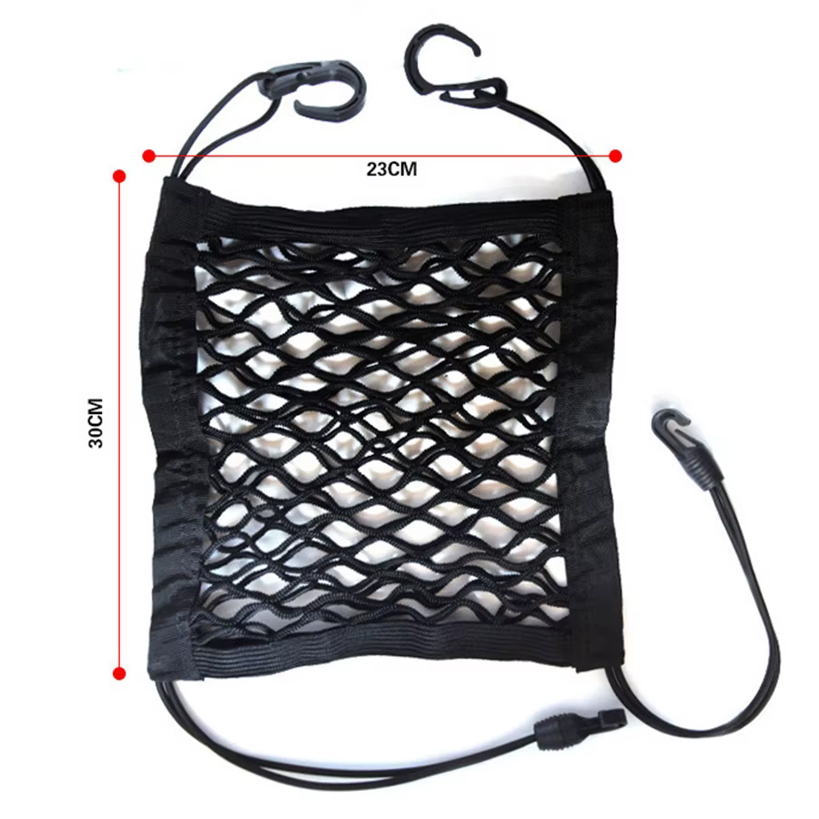 Back Seat Mesh Dog Barrier with Storage Pocket, image 5